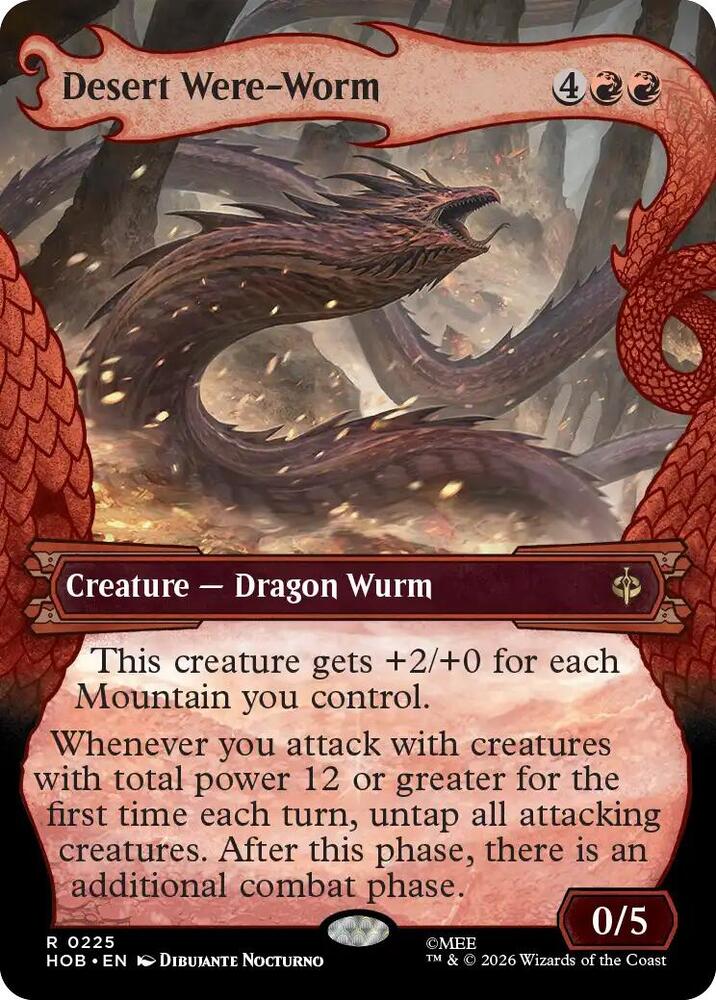 Desert Were-Worm (Showcase) [The Hobbit] 225