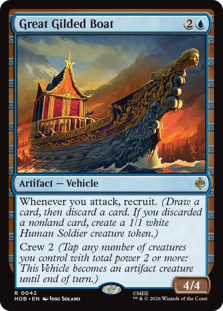 Great Gilded Boat [The Hobbit] 42