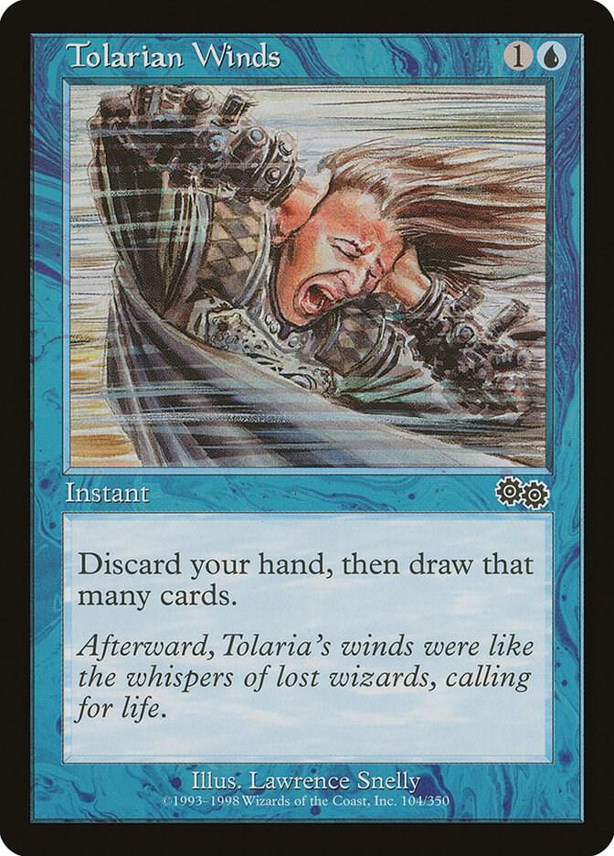 Tolarian Winds [Urza's Saga] 104