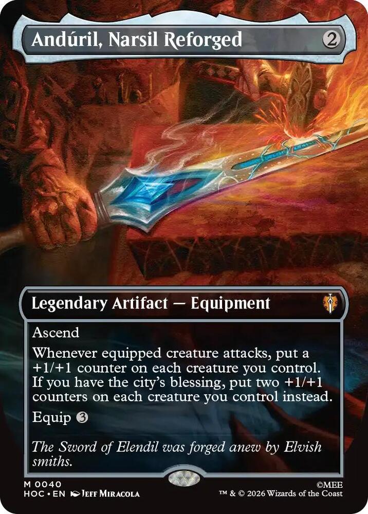 Anduril, Narsil Reforged (Borderless) [The Hobbit: Eternal-Legal] 40