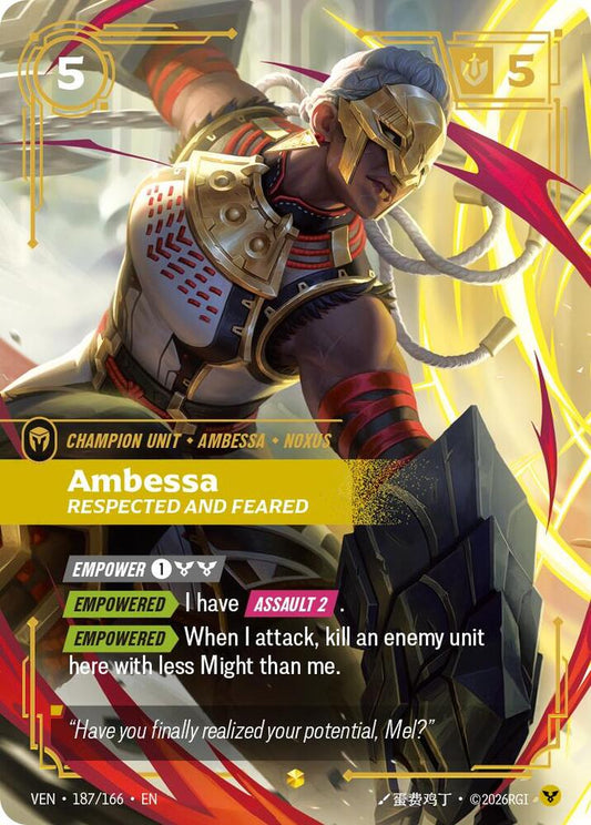 Ambessa - Respected and Feared (Overnumbered) [Vendetta] 187/166