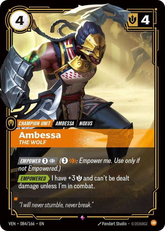 Ambessa - The Wolf [Vendetta] 084/166