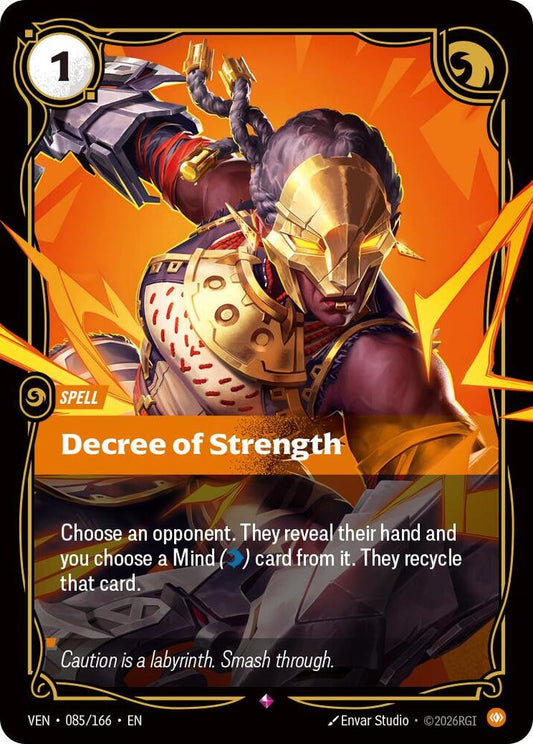 Decree of Strength [Vendetta] 085/166