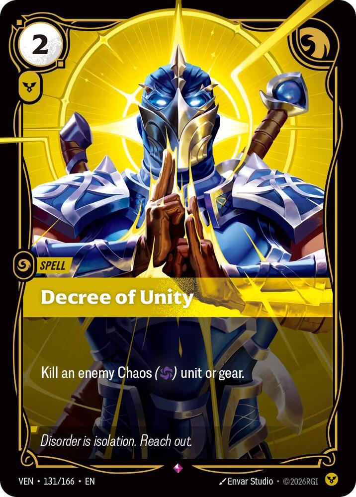 Decree of Unity [Vendetta] 131/166