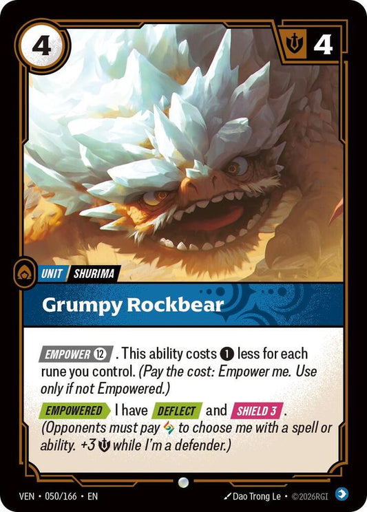 Grumpy Rockbear [Vendetta] 050/166