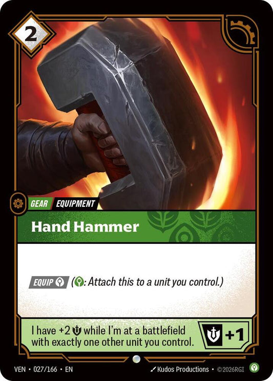 Hand Hammer [Vendetta] 027/166