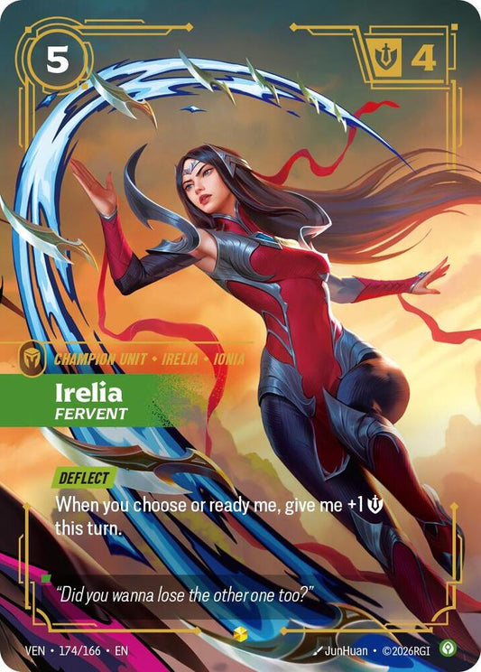 Irelia - Fervent (Overnumbered) [Vendetta] 174/166