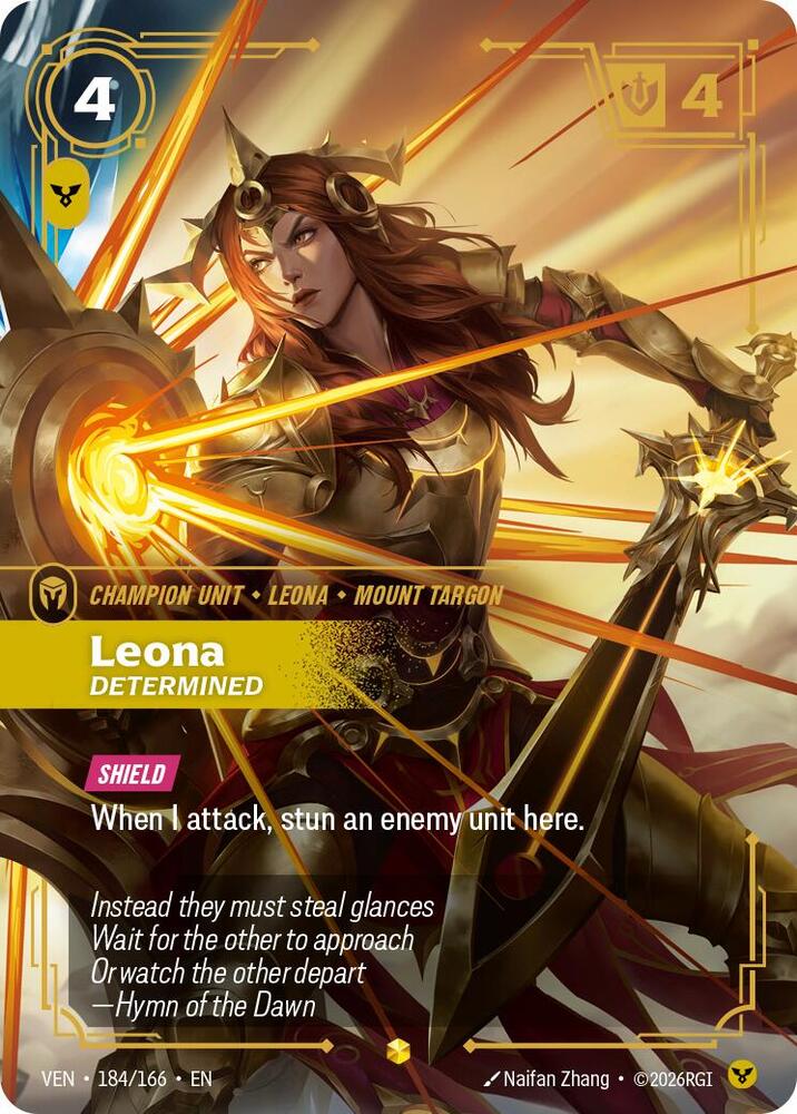 Leona, Determined [Vendetta] 184/166