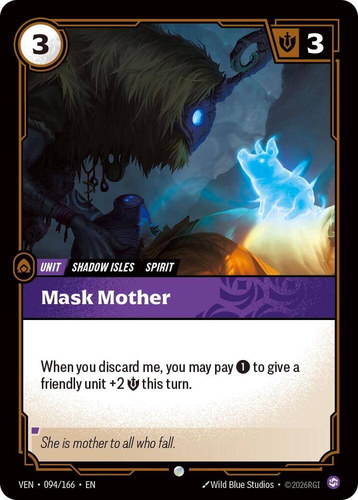 Mask Mother [Vendetta] 094/166