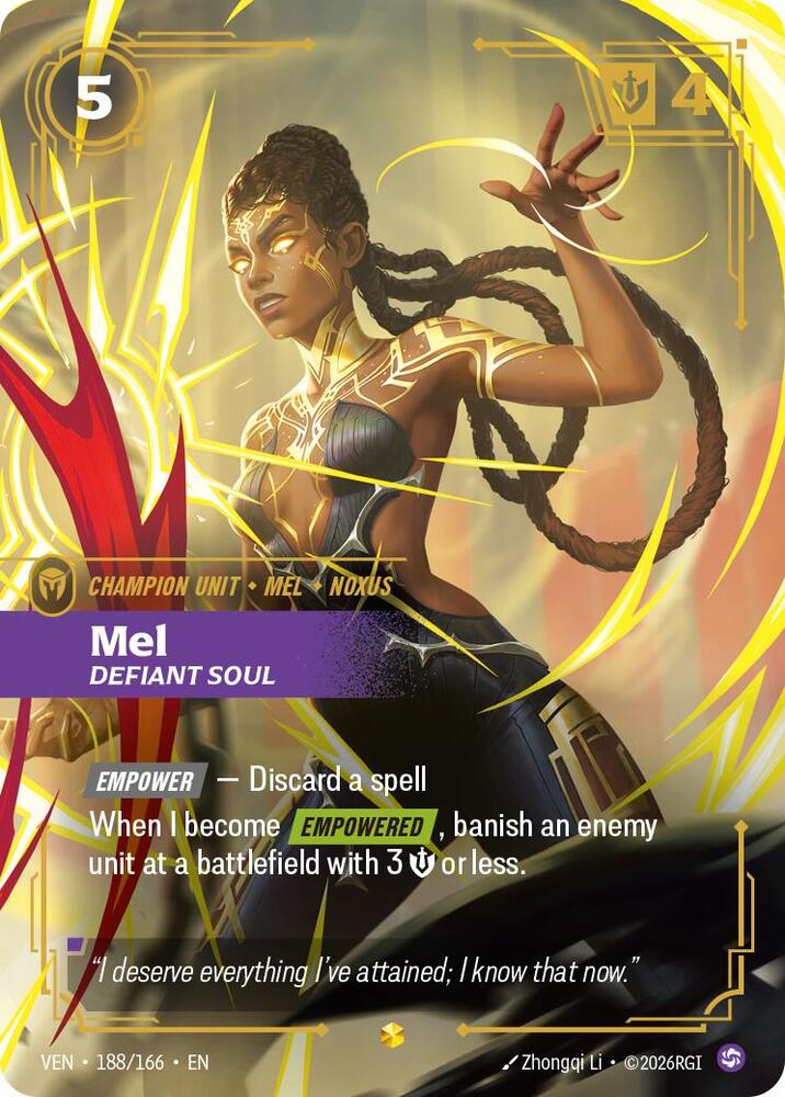 Mel, Defiant Soul (Overnumbered) [Vendetta] 188/166