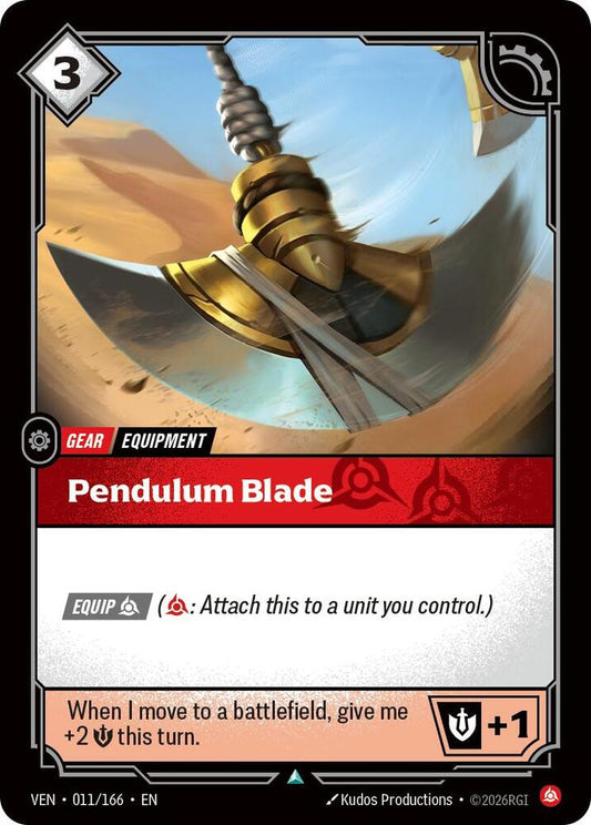 Pendulum Blade [Vendetta] 011/166