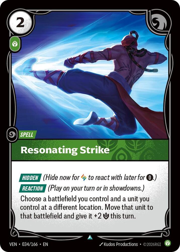 Resonating Strike [Vendetta] 034/166