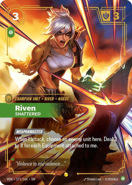 Riven - Shattered (Overnumbered) [Vendetta] 171/166