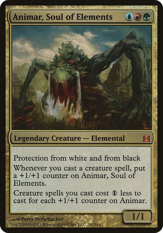 Animar, Soul of Elements (Commander) [Oversize Cards] 181