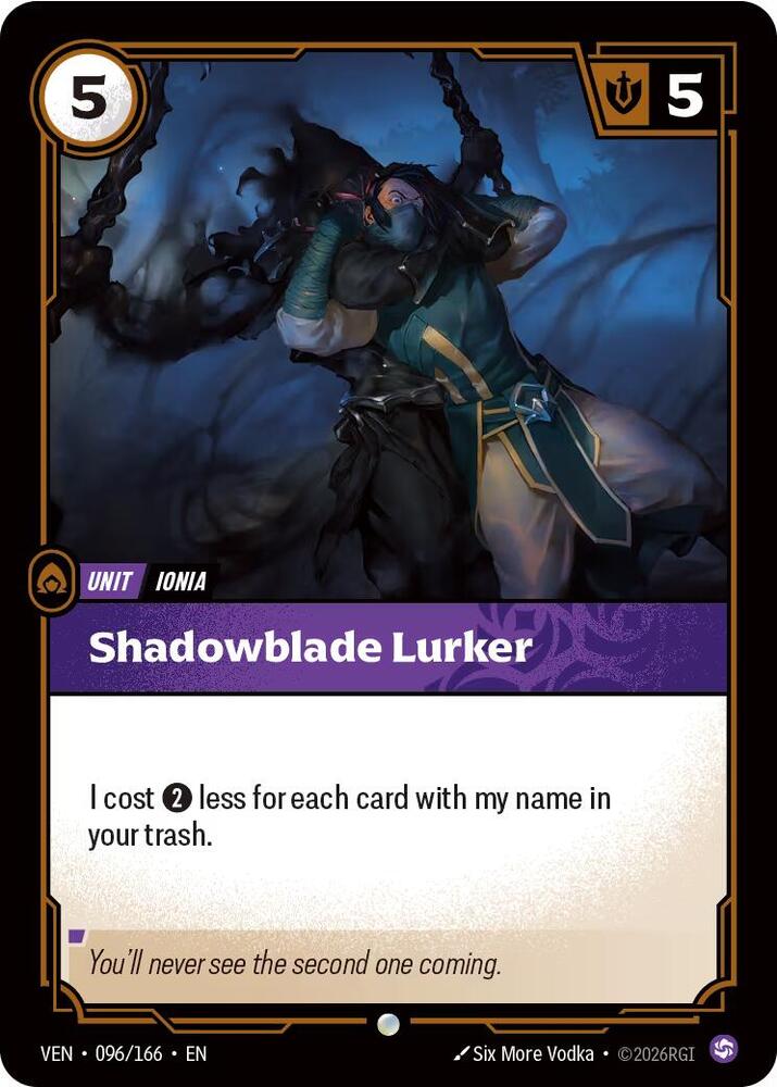 Shadowblade Lurker [Vendetta] 096/166