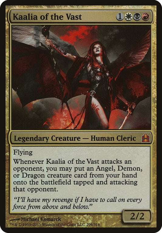 Kaalia of the Vast (Commander) [Oversize Cards] 206