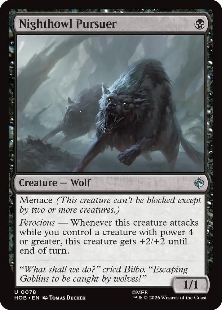 Nighthowl Pursuer [The Hobbit] 78