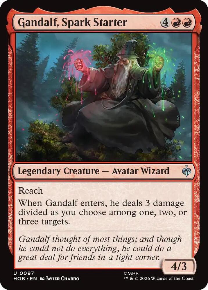 Gandalf, Spark Starter [The Hobbit] 97
