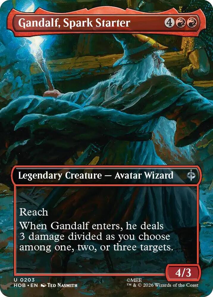 Gandalf, Spark Starter (Borderless) [The Hobbit] 203