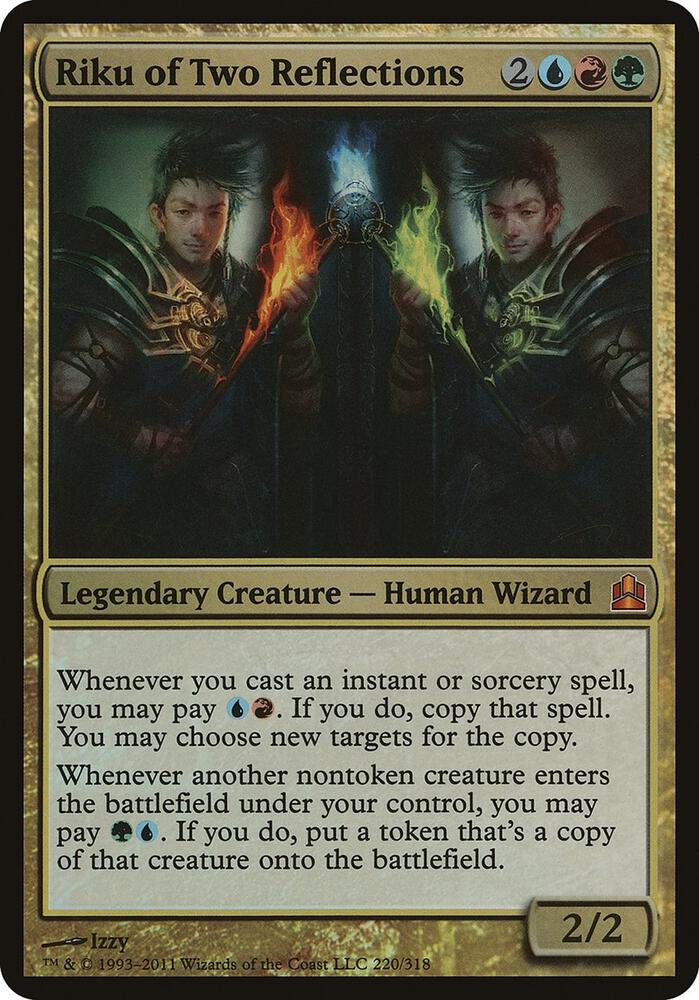 Riku of Two Reflections (Commander) [Oversize Cards] 220