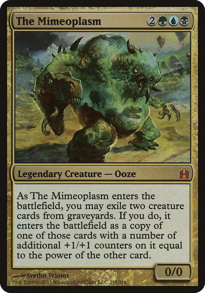 The Mimeoplasm (Commander) [Oversize Cards] 210