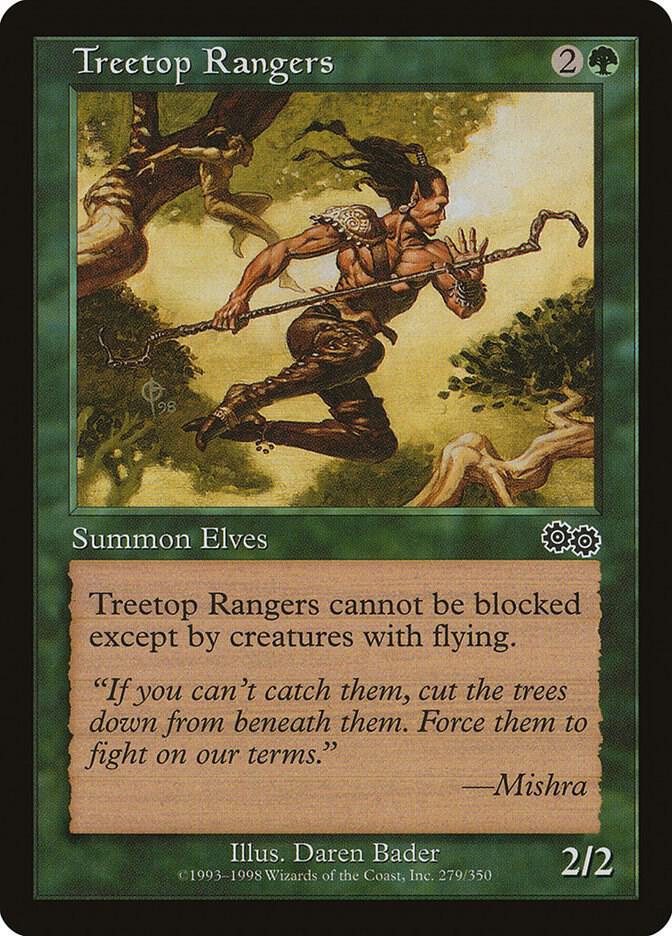 Treetop Rangers [Urza's Saga] 279