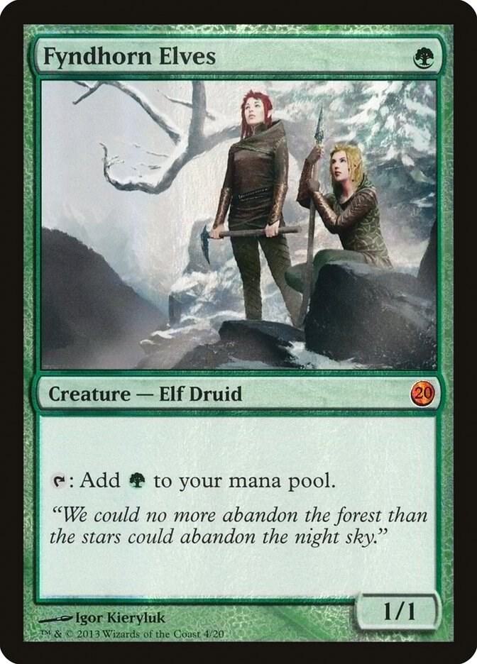 Fyndhorn Elves [From the Vault: Twenty] 4