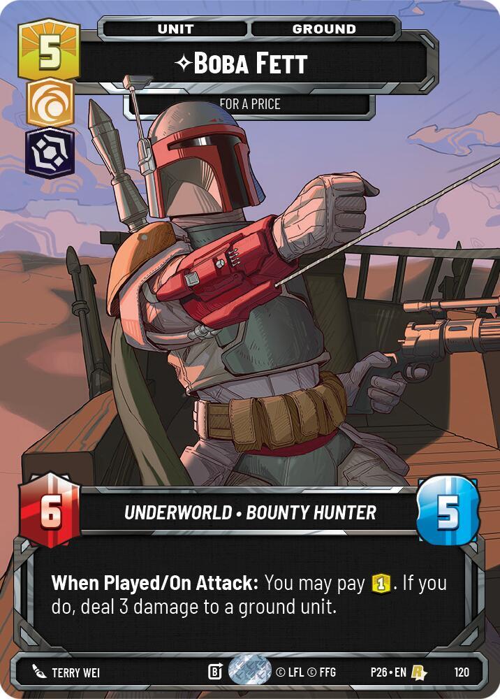 Boba Fett - For a Price (Participation) [Galactic Championship 2026] 120