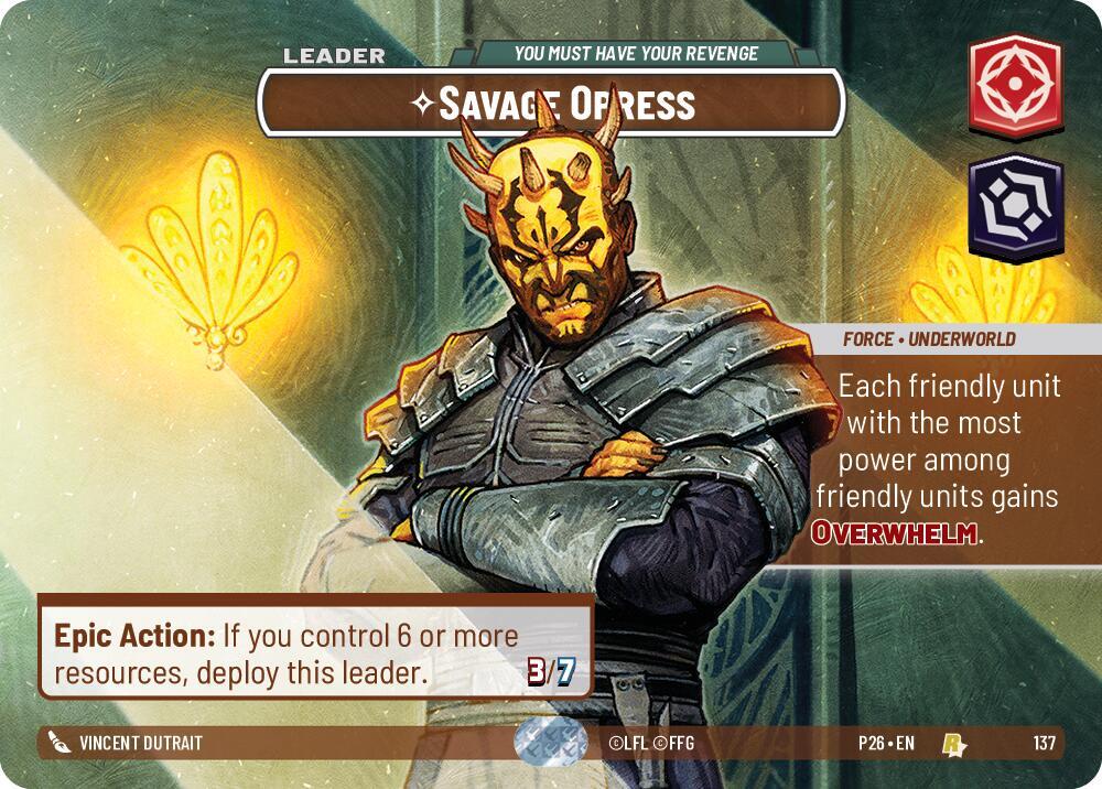 Savage Opress - You Must Have Your Revenge (Prize Wall) [Galactic Championship 2026] 137