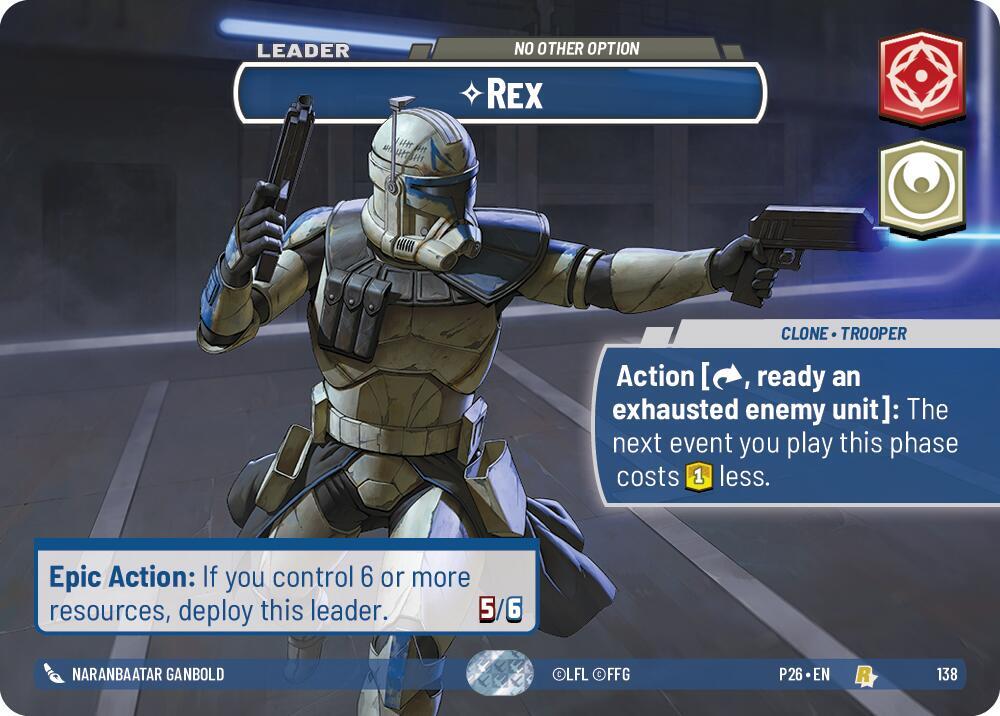 Rex - No Other Option (Prize Wall) [Galactic Championship 2026] 138