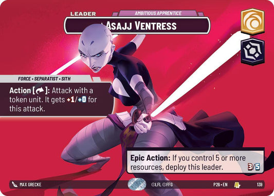 Asajj Ventress - Ambitious Apprentice (Prize Wall) [Galactic Championship 2026] 139