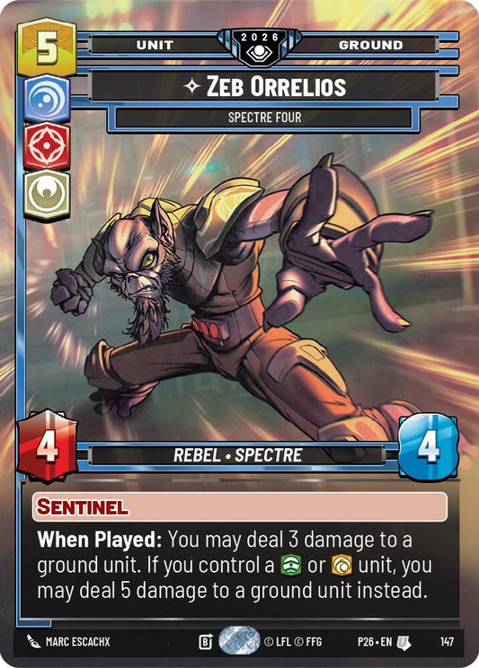 Zeb Orellios - Spectre Four (Prize Wall) [Galactic Championship 2026] 147