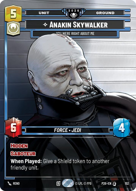 Anakin Skywalker - You Were Right About Me (Prize Wall) [Galactic Championship 2026] 152
