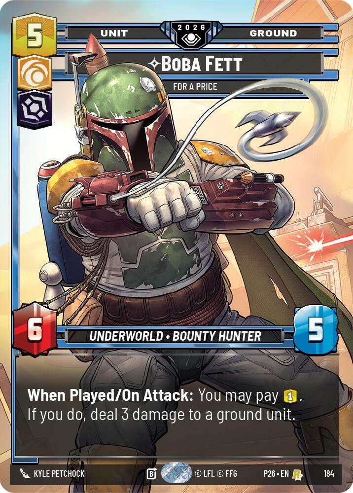 Boba Fett - For a Price [Galactic Championship 2026] 184