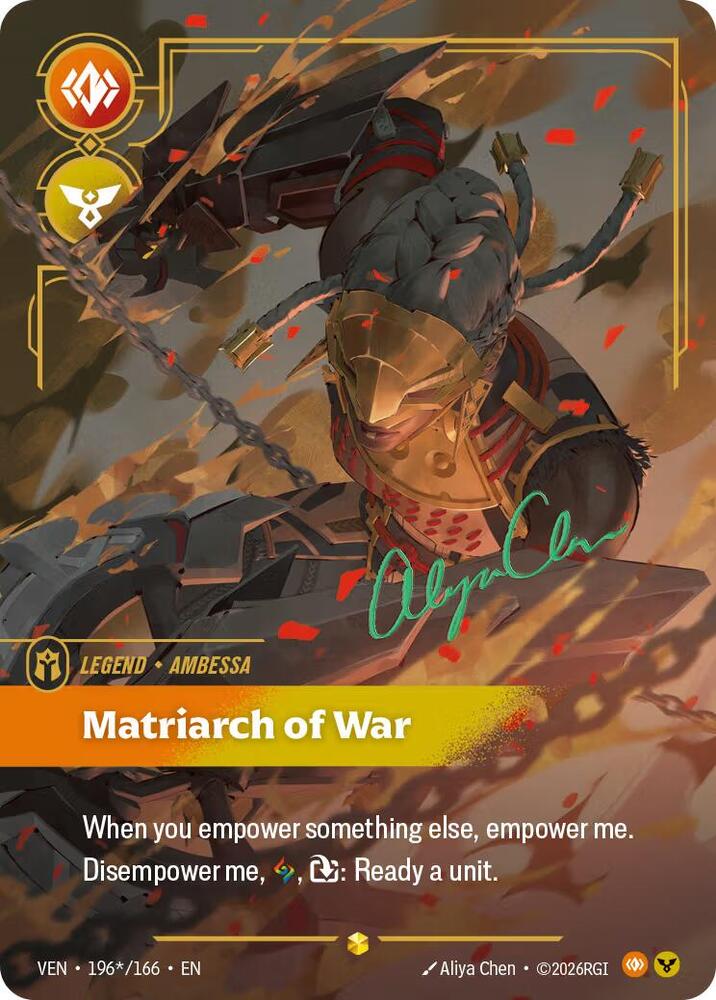 Ambessa, Matriarch of War (Signature) [Vendetta] 196*/166
