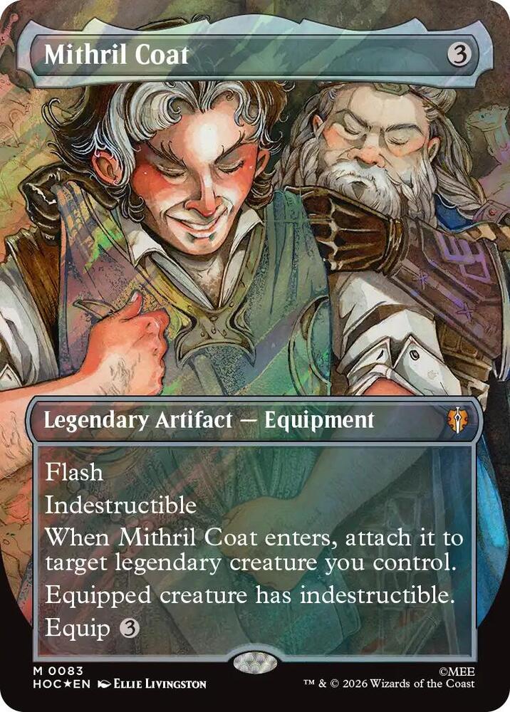 Mithril Coat (Borderless) (Surge Foil) [The Hobbit: Eternal-Legal] 83