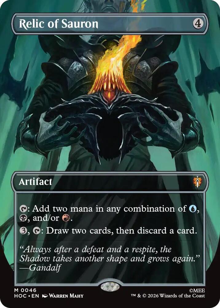 Relic of Sauron (Borderless) [The Hobbit: Eternal-Legal] 46