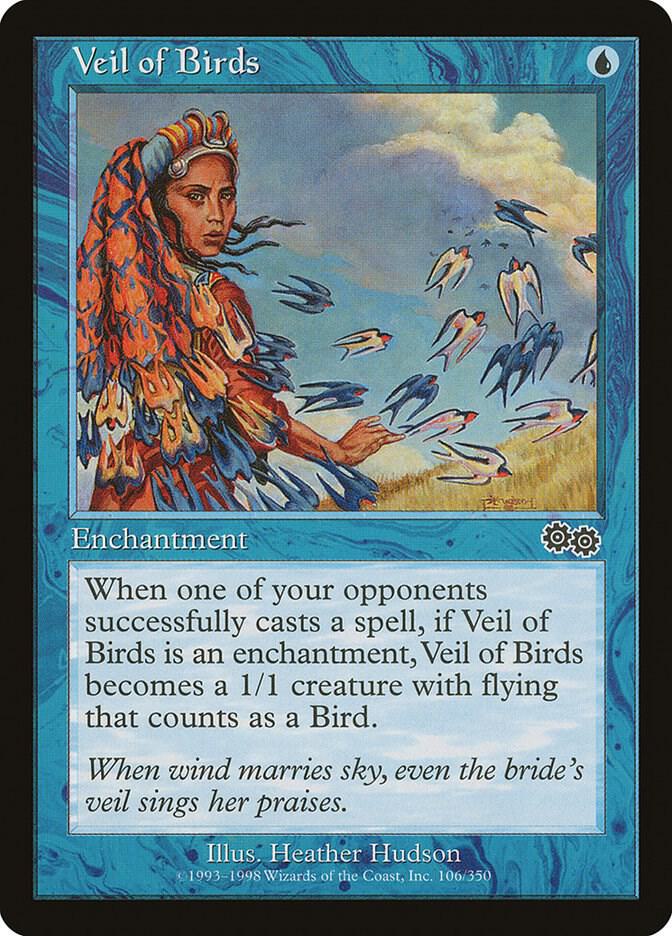 Veil of Birds [Urza's Saga] 106