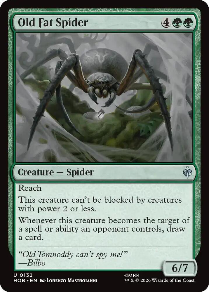 Old Fat Spider [The Hobbit] 132