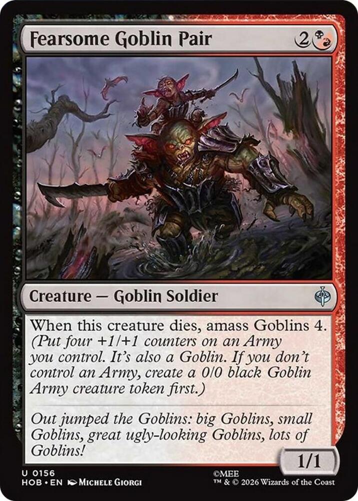 Fearsome Goblin Pair [The Hobbit] 156