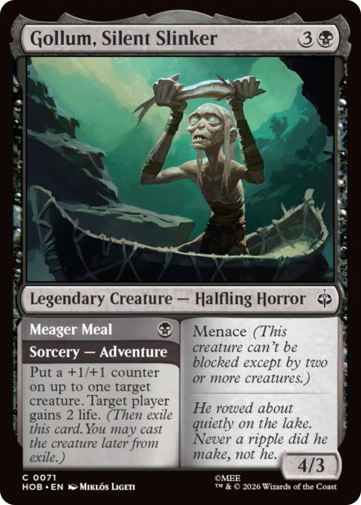 Gollum, Silent Slinker [The Hobbit] 71