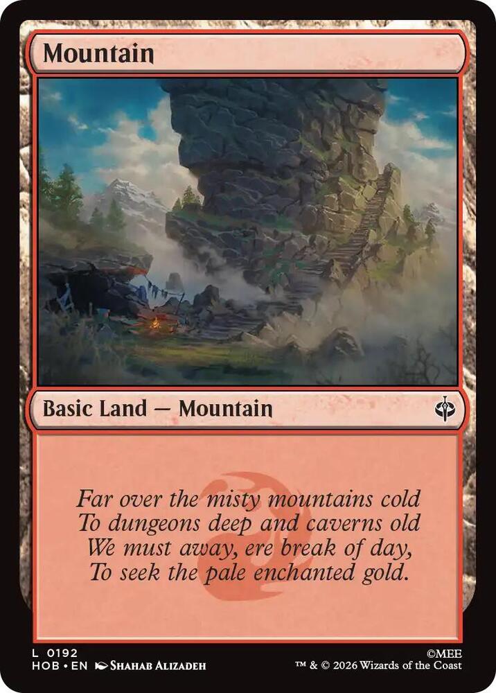 Mountain (0192) [The Hobbit] 192