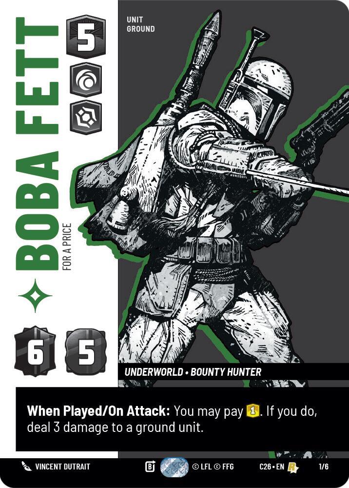 Boba Fett - For a Price [2026 Convention Exclusive] 1/6
