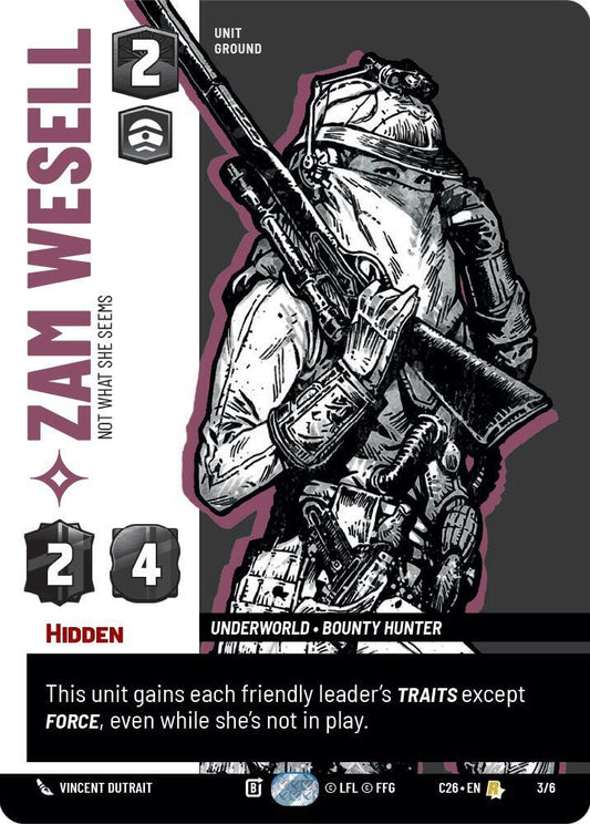 Zam Wesell - Not What She Seems [2026 Convention Exclusive] 3/6