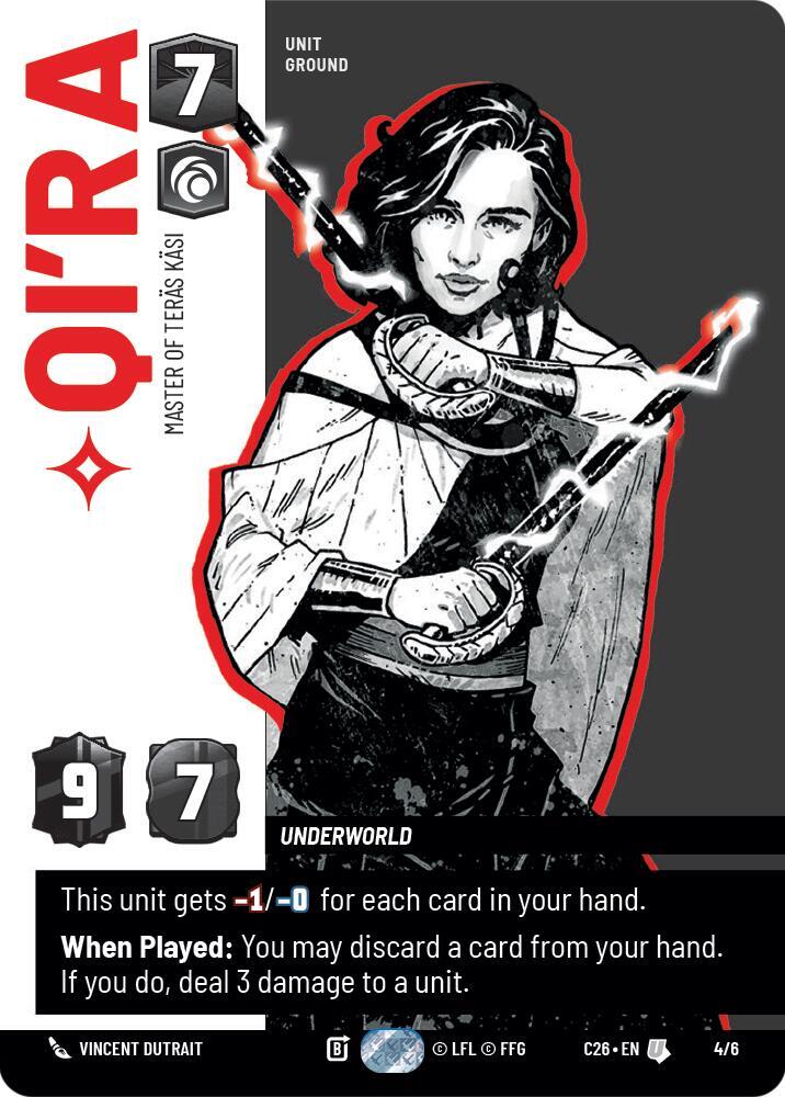 Qi'ra - Master of Teras Kasi [2026 Convention Exclusive] 4/6