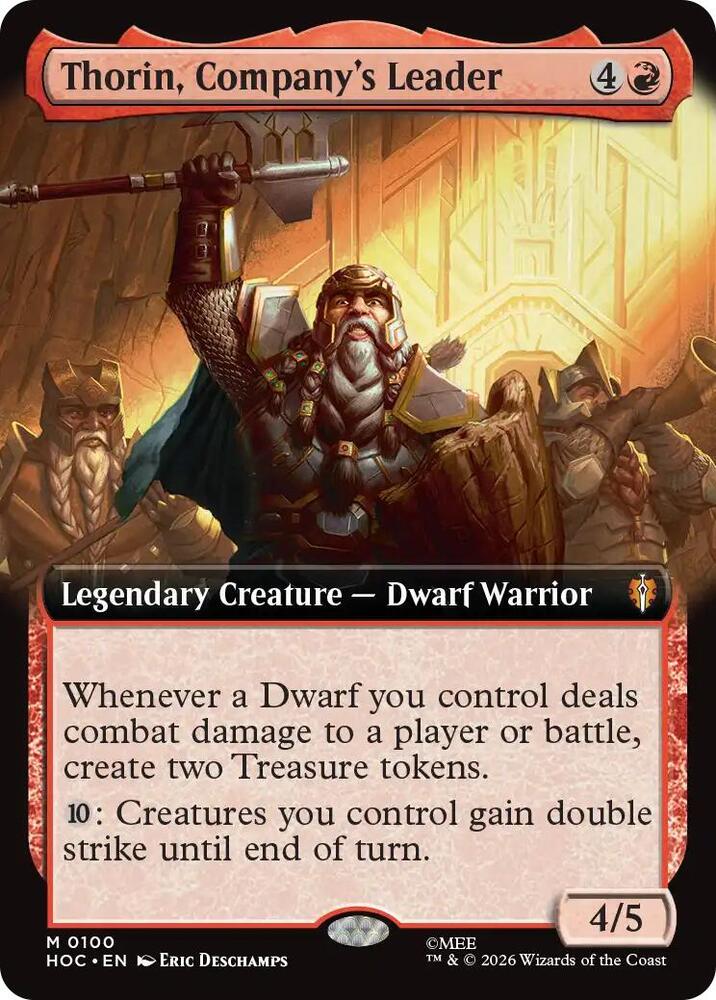 Thorin, Company's Leader (Extended Art) [The Hobbit: Eternal-Legal] 100