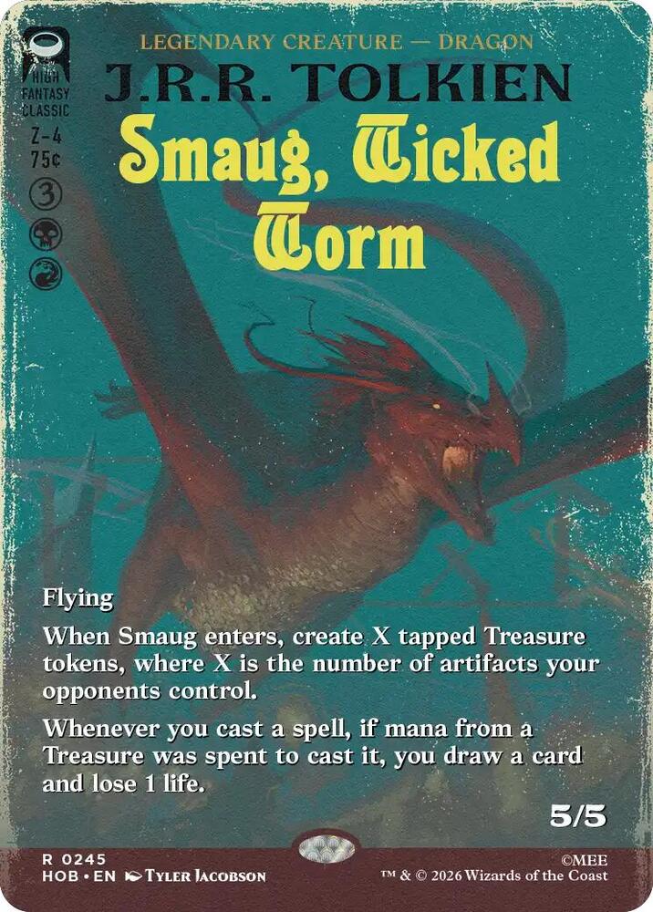 Smaug, Wicked Worm (Borderless) [The Hobbit] 245