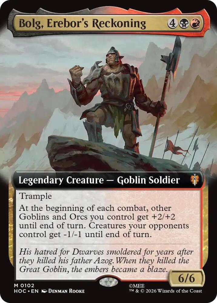Bolg, Erebor's Reckoning (Extended Art) [The Hobbit: Eternal-Legal] 102
