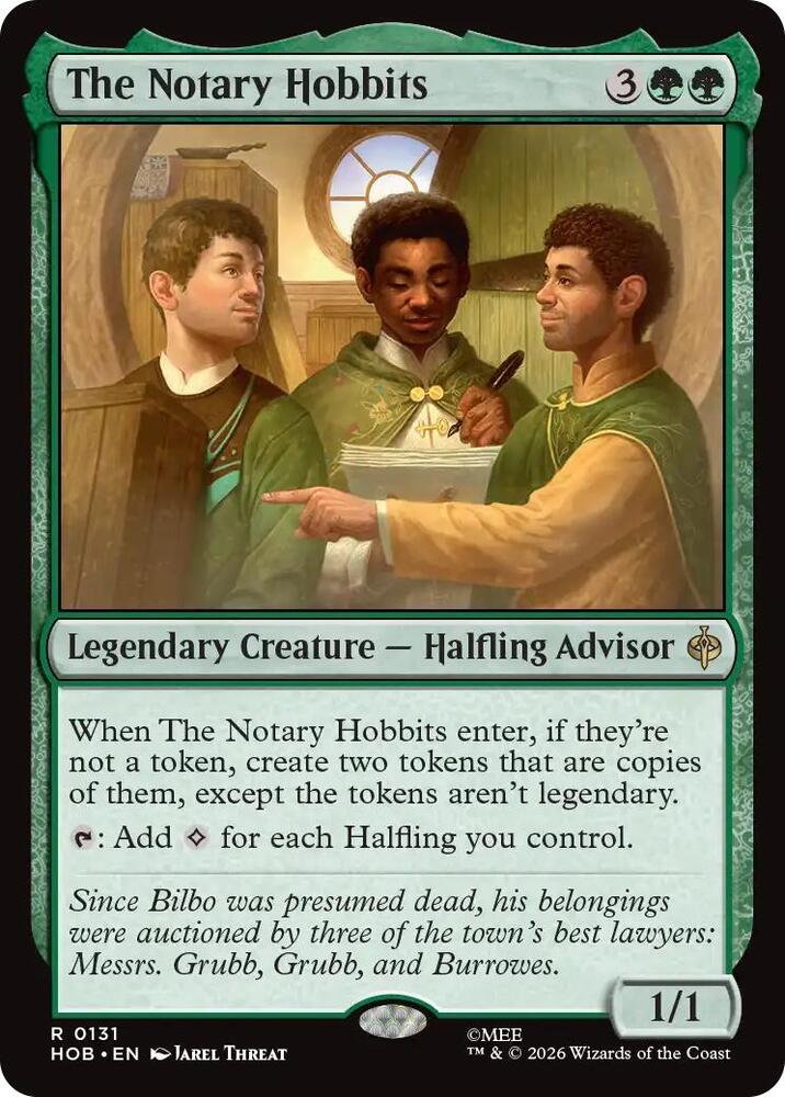 The Notary Hobbits [The Hobbit] 131