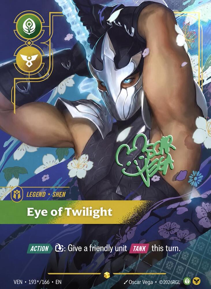 Shen, Eye of Twilight (Signature) [Vendetta] 193*/166